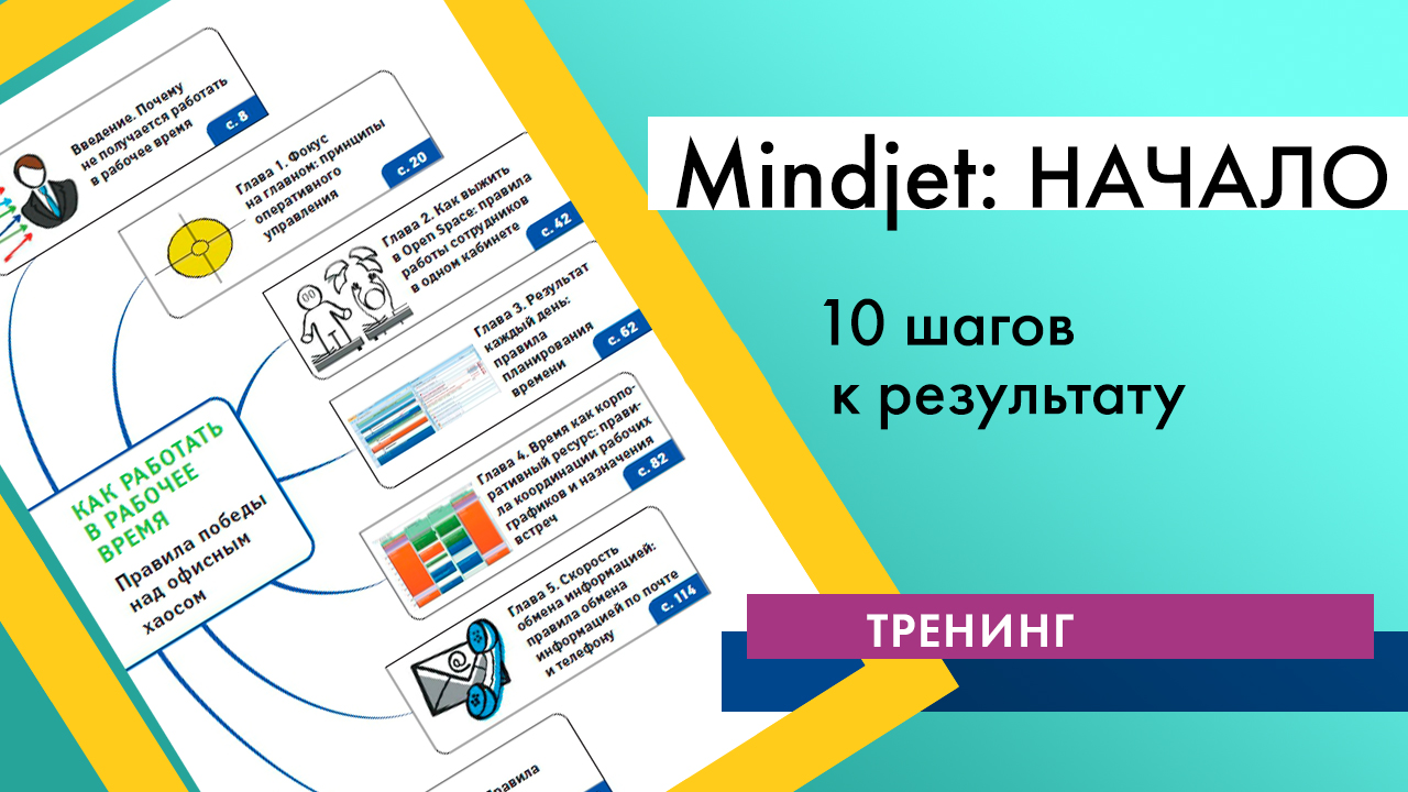 Mindjet MindManager 10 шагов к результату. ВВЕДЕНИЕ К ВИДЕОКУРСУ